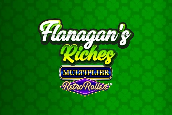 Logo Flanagan's Riches Multiplier Retro Roller