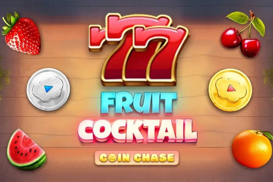Logo Fruit Cocktail Coin Chase