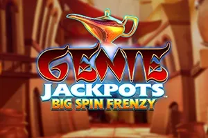 Logo Genie Jackpots Big Spin Frenzy