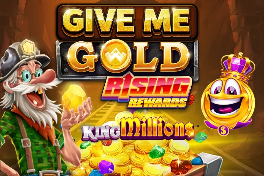 Logo Give Me Gold: Rising Rewards King Millions