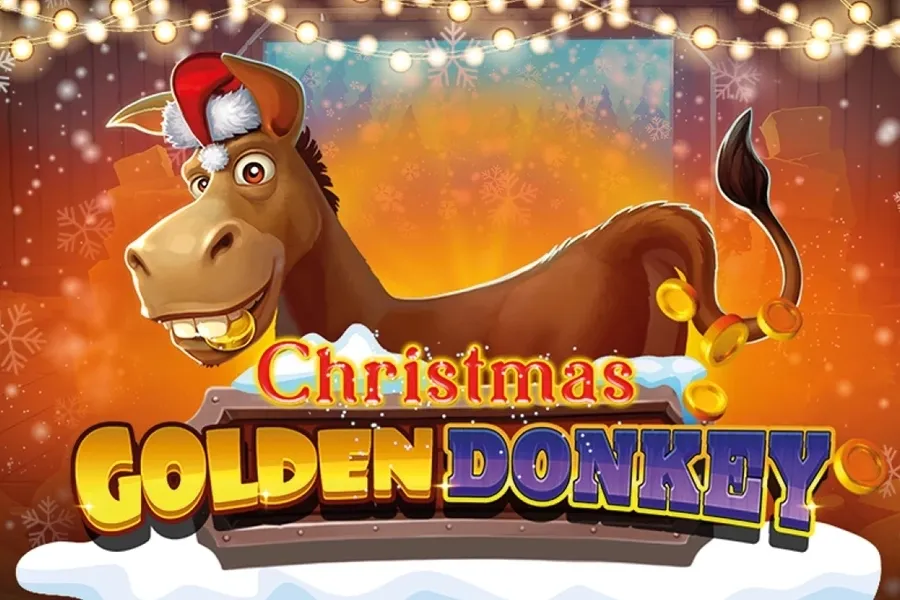 Logo Golden Donkey Christmas