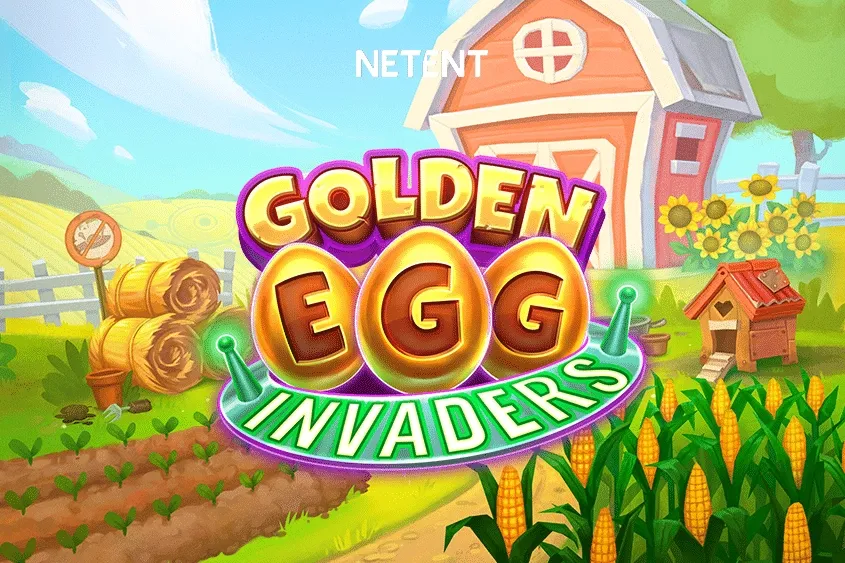Logo Golden Egg Invaders