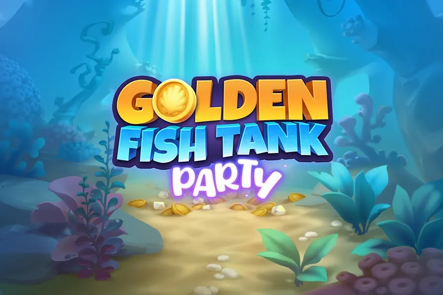 Logo Golden Fish Tank Party