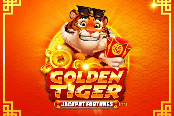 Logo Golden Tiger: Jackpot Fortunes
