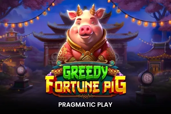 Logo Greedy Fortune Pig