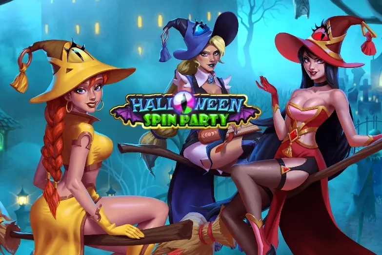 Logo Halloween Spin Party