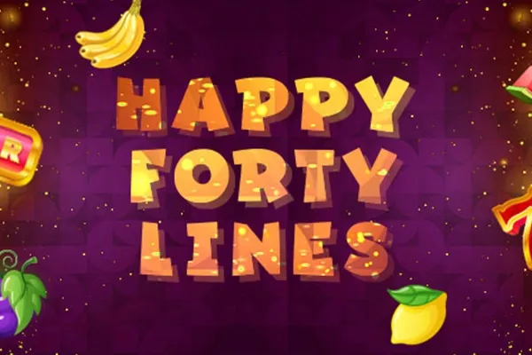 Logo Happy Forty Lines