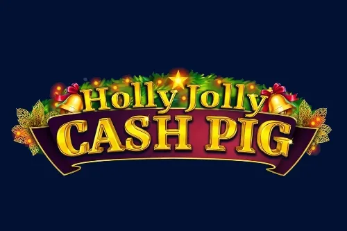 Logo Holly Jolly Cash Pig