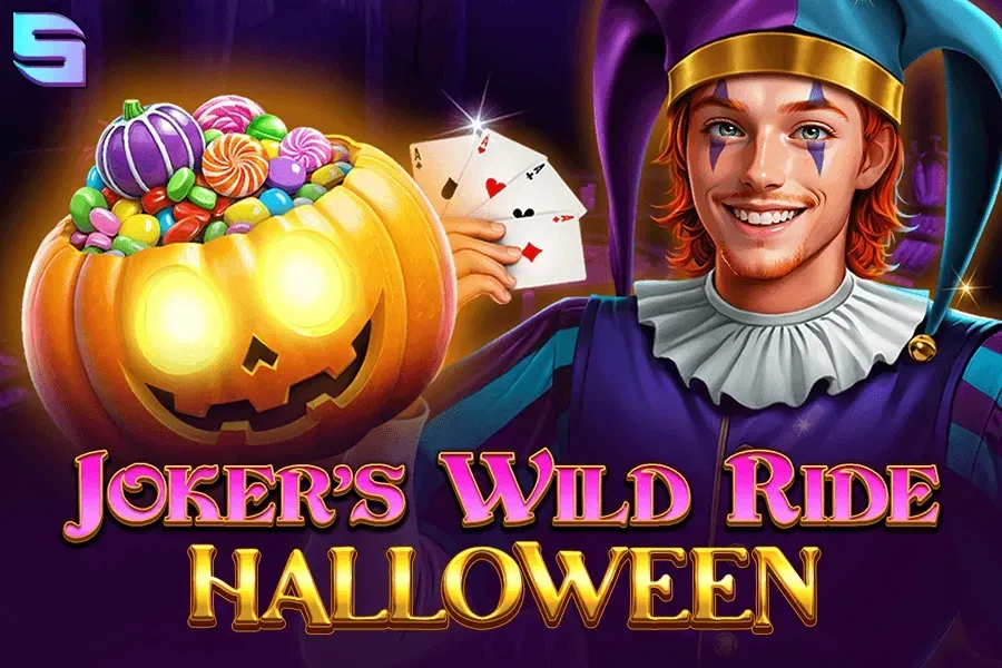 Logo Joker's Wild Ride Halloween