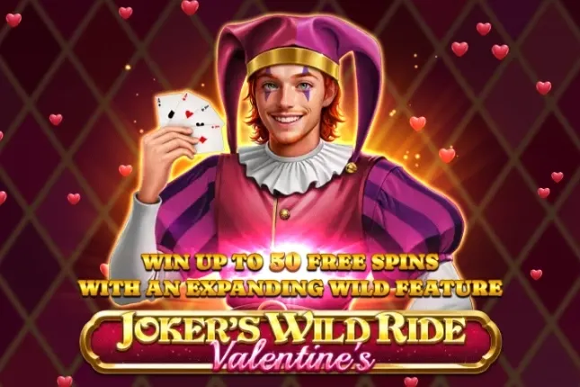 Logo Joker's Wild Ride Valentine's