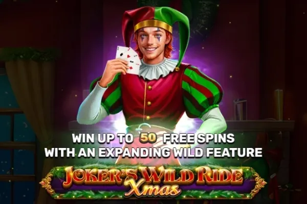 Logo Joker's Wild Ride - Xmas