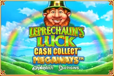 Logo Leprechaun's Luck Cash Collect Megaways PowerPlay Jackpot