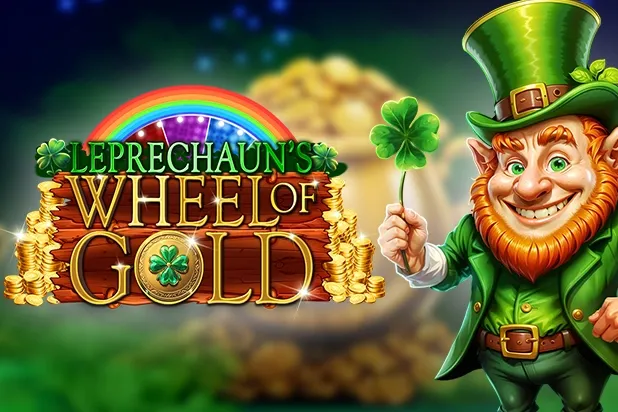 Logo Leprechaun's Wheel of Gold