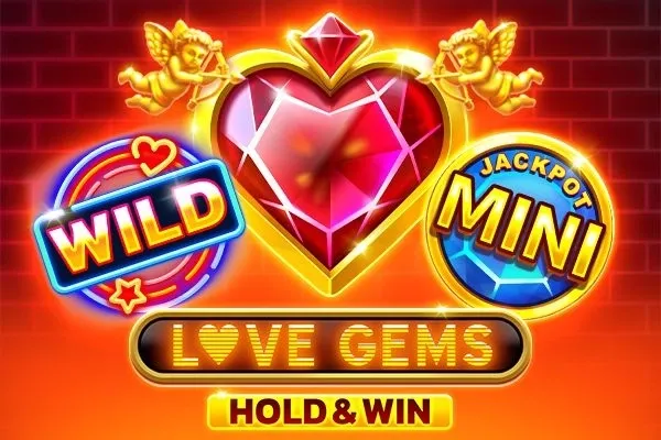 Logo Love Gems Hold & Win