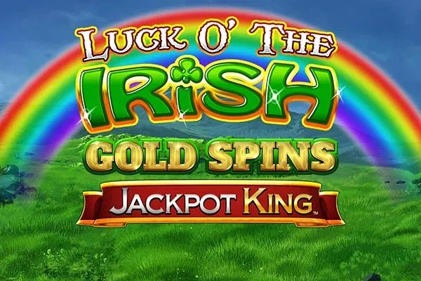 Logo Luck O' The Irish Gold Spins Jackpot King