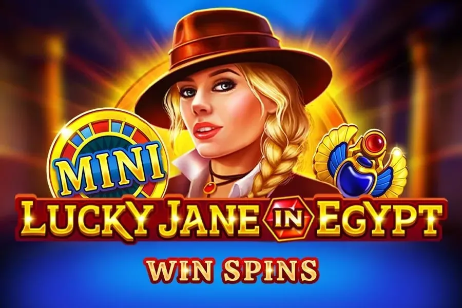 Logo Lucky Jane in Egypt Win Spins