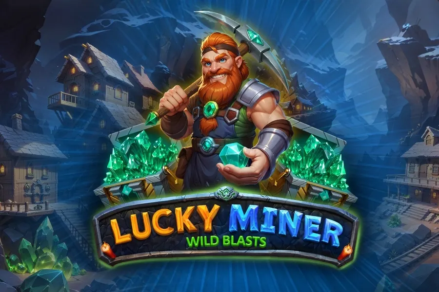 Logo Lucky Miner - Wild Blasts