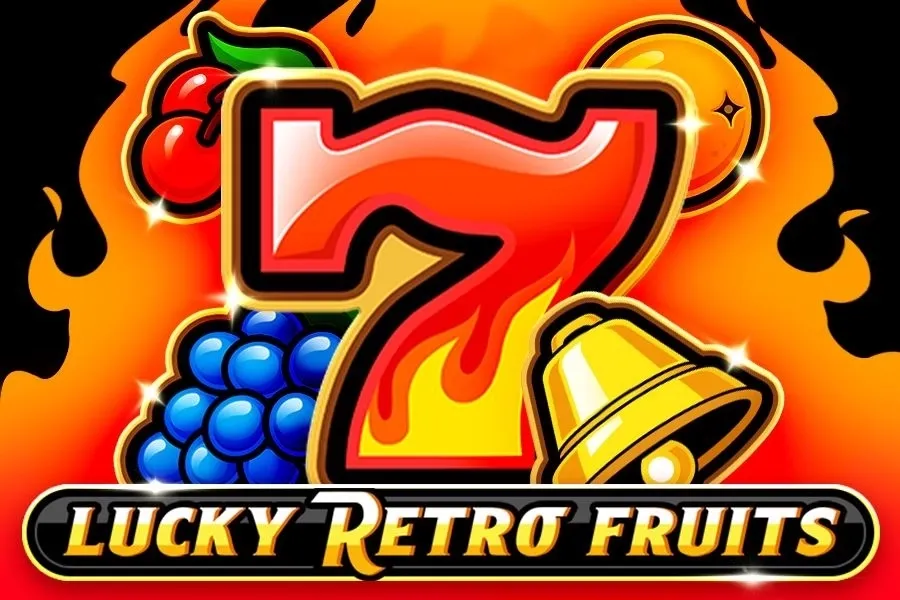 Logo Lucky Retro Fruits
