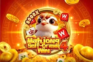 Logo Mahjong Self-Drawn Win 4