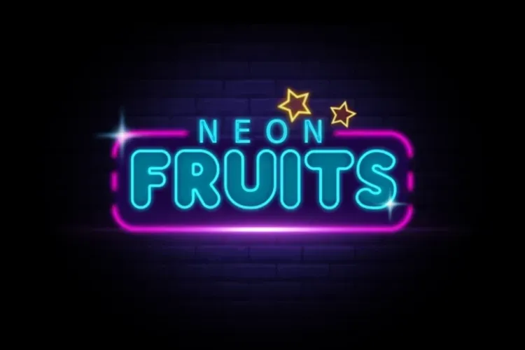 Logo Neon Fruits