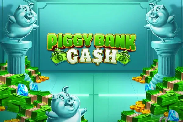 Logo Piggy Bank Cash