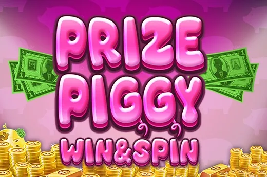 Logo Prize Piggy Win & Spin