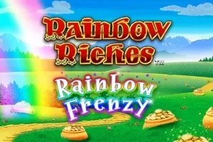 Logo Rainbow Riches Rainbow Frenzy