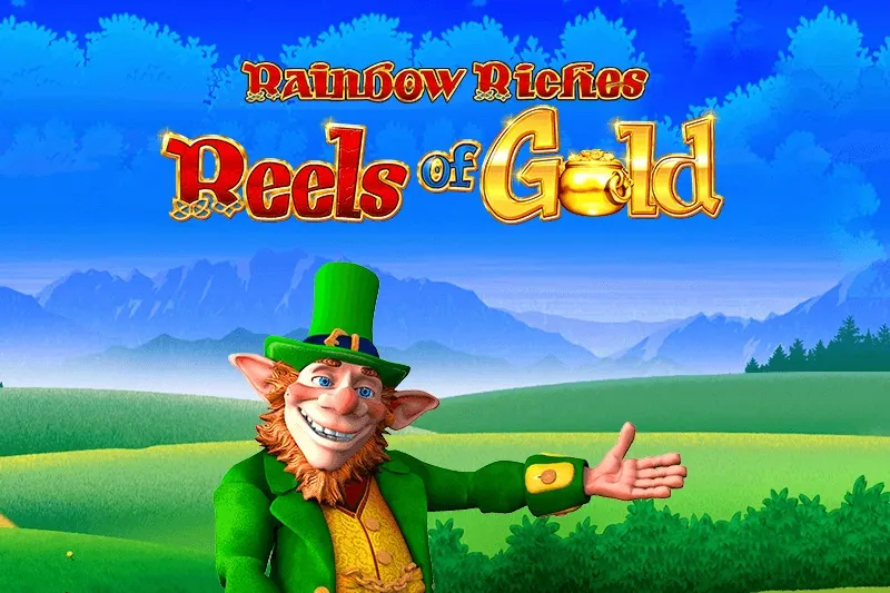 Logo Rainbow Riches Reels of Gold