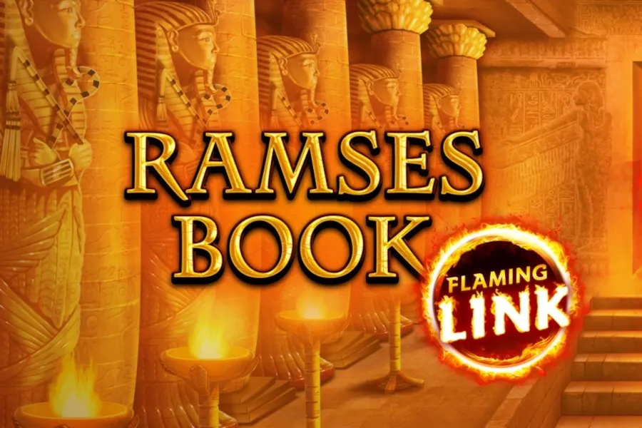 Logo Ramses Book Flaming Link