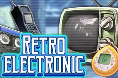 Logo Retro Electronic