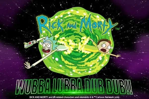 Logo Rick And Morty Wubba Lubba Dub Dub