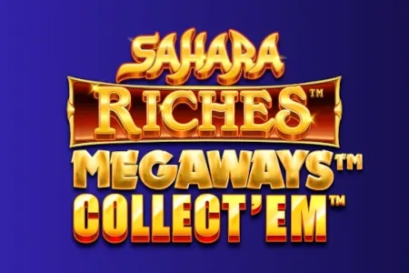 Logo Sahara Riches Megaways Collect 'Em