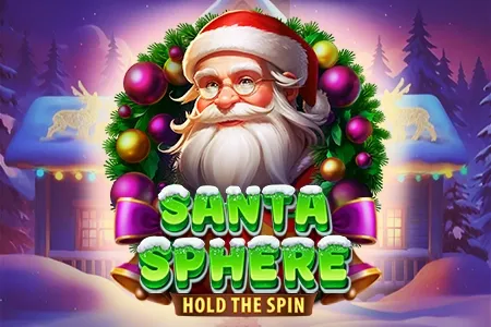 Logo Santa Sphere: Hold the Spin