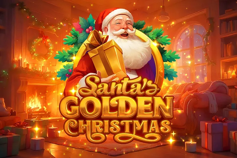Logo Santa's Golden Christmas