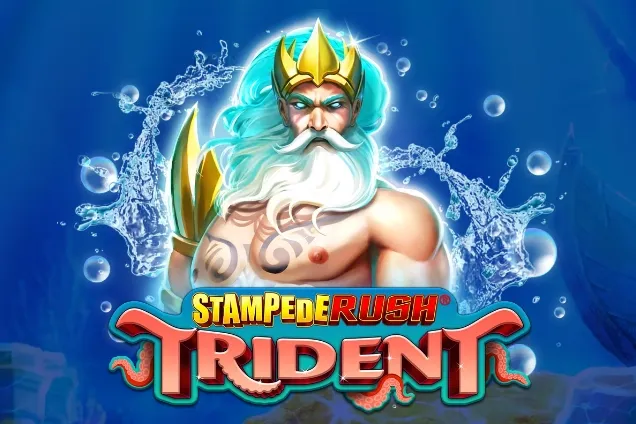 Logo Stampede Rush Trident