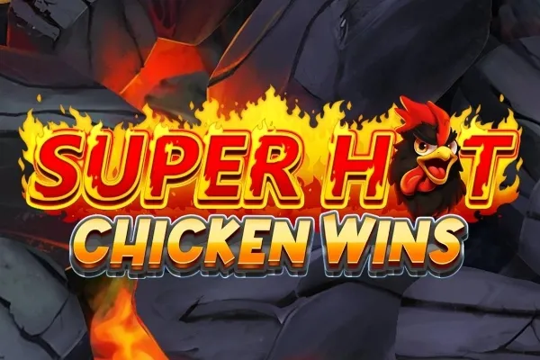 Logo Super Hot Chicken Wins