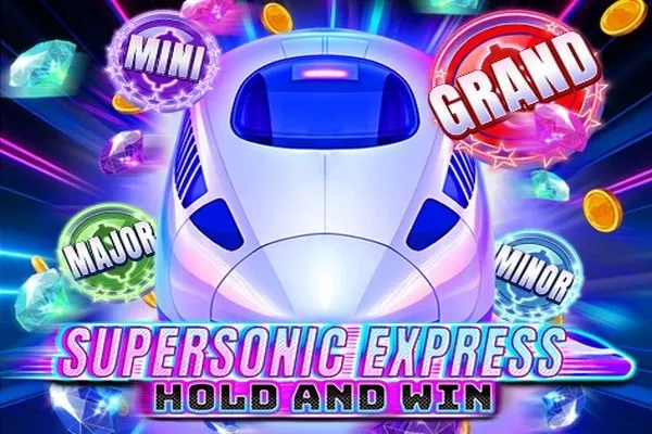 Logo Supersonic Express: Hold and Win