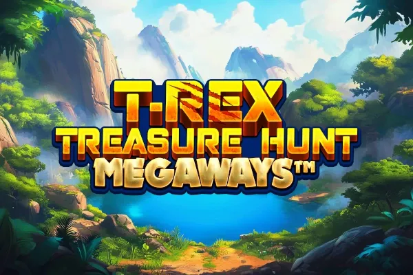Logo T-Rex Treasure Hunt Megaways
