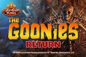 Logo The Goonies Return Jackpot King