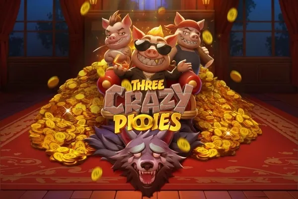 Logo Three Crazy Piggies