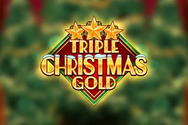 Logo Triple Christmas Gold