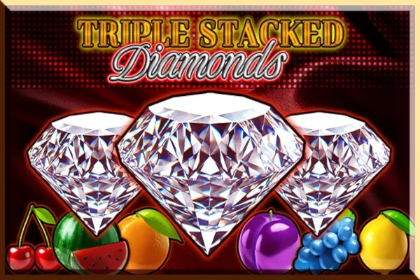 Logo Triple Stacked Diamonds