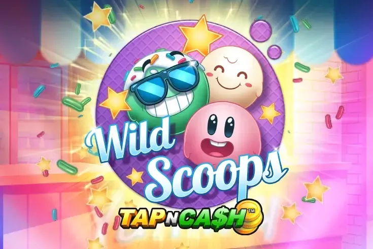 Logo Wild Scoops - Tap n Cash