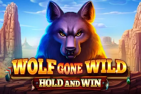 Logo Wolf Gone Wild - Hold and Win