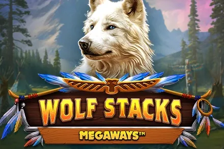 Logo Wolf Stacks Megaways